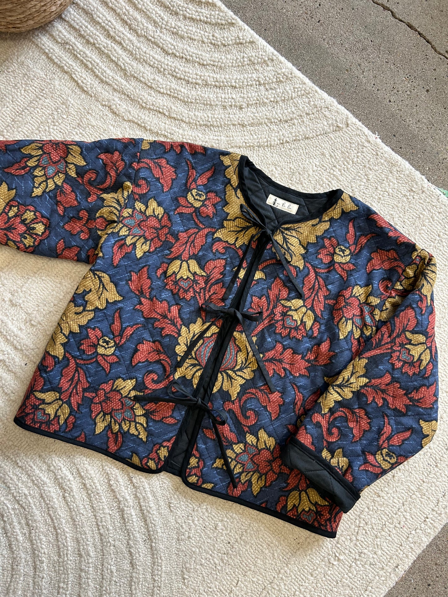 Reversible honeysuckle Jacket - Size M/12