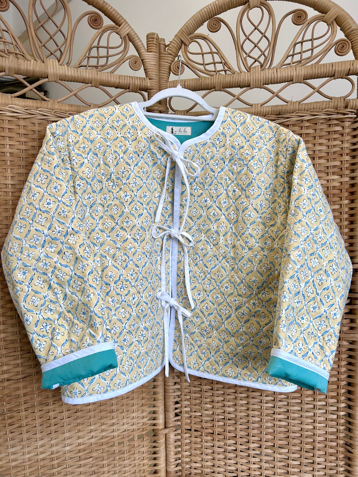 Reversible honeysuckle Jacket - Size L/14