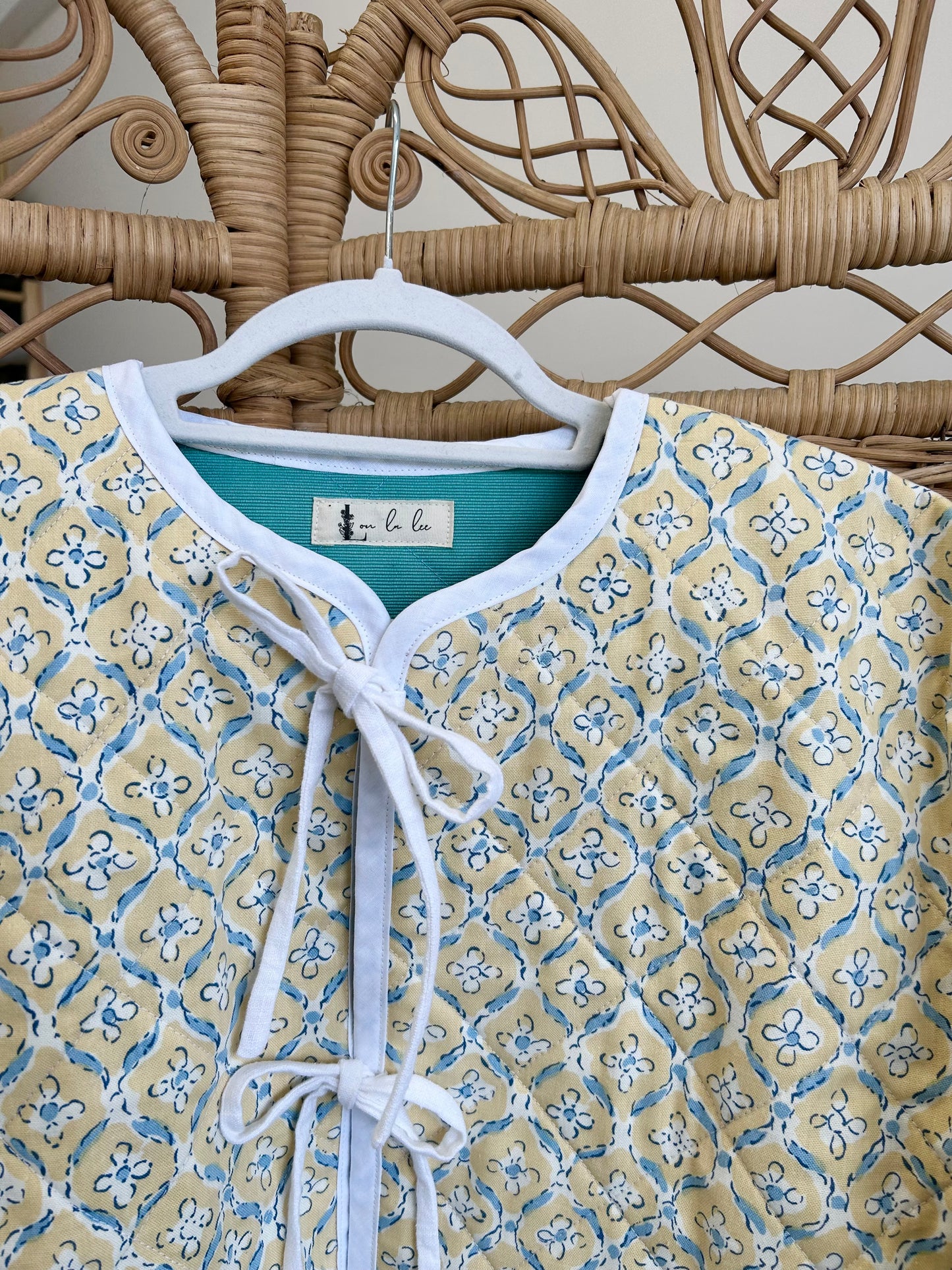 Reversible honeysuckle Jacket - Size L/14