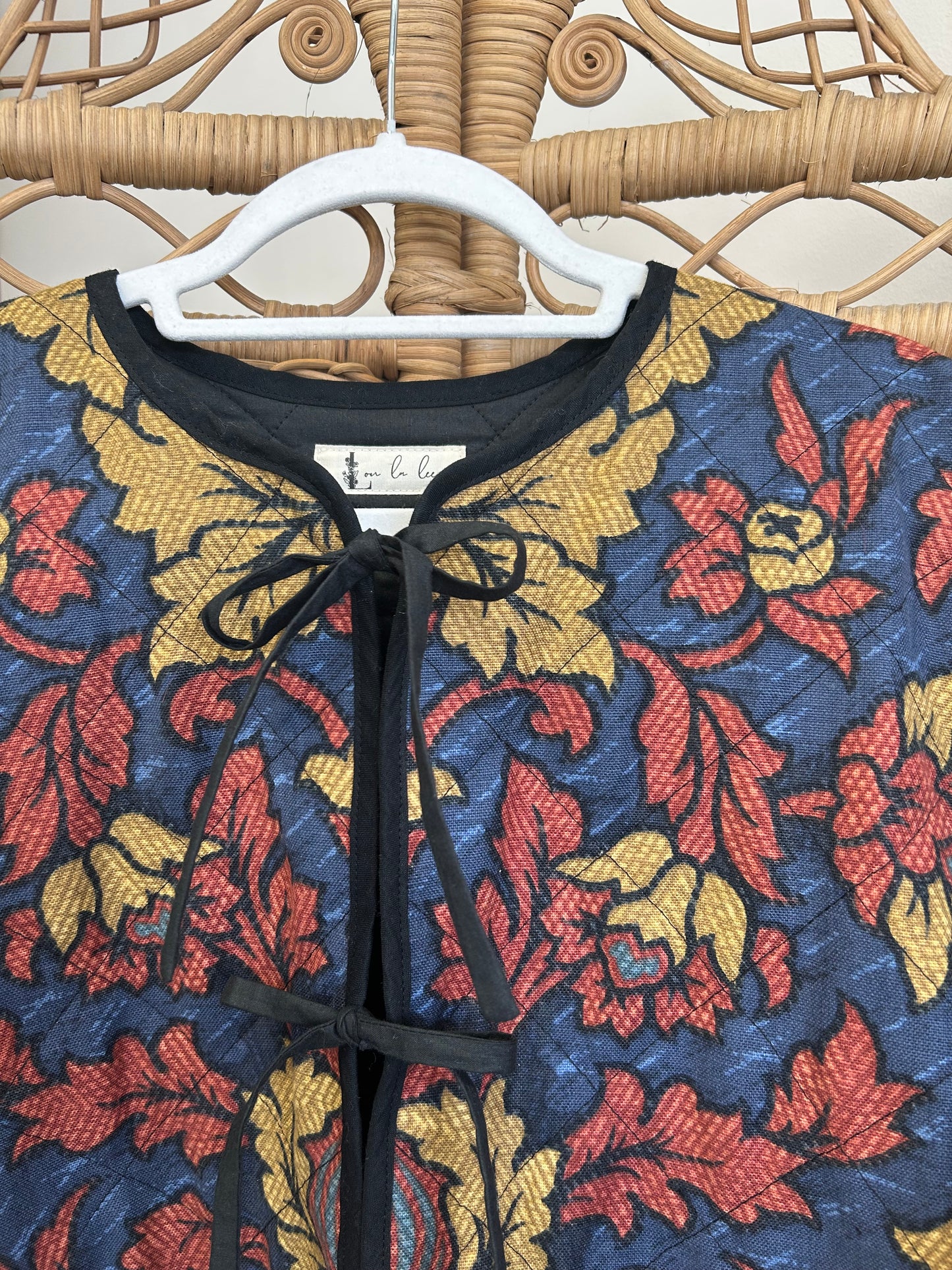 Reversible honeysuckle Jacket - Size M/12