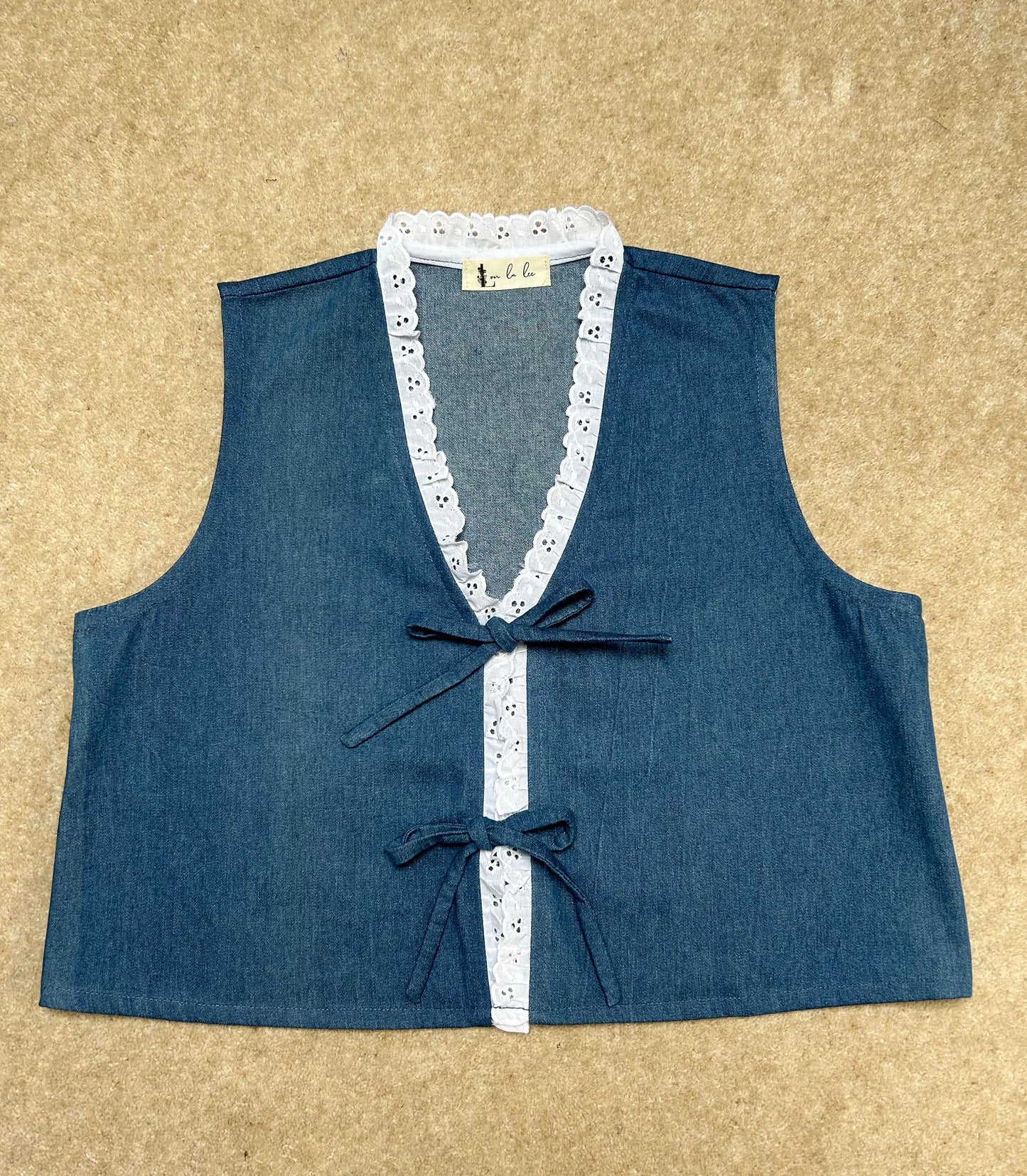 Dahlia waistcoat top - Size S/10