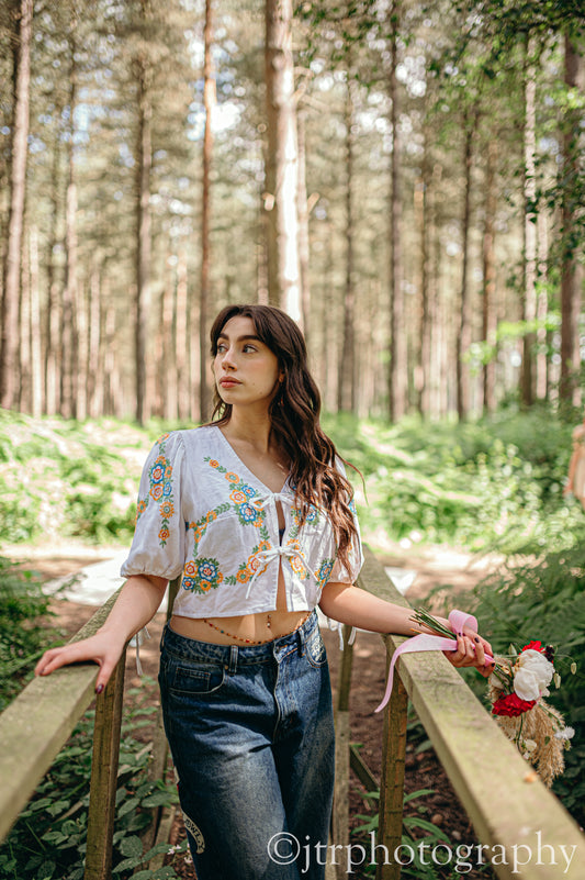 Blossom blouse - Size S/10