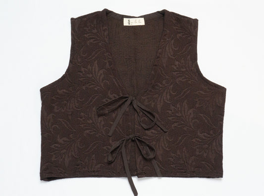 Dahlia waistcoat top - Size S/10