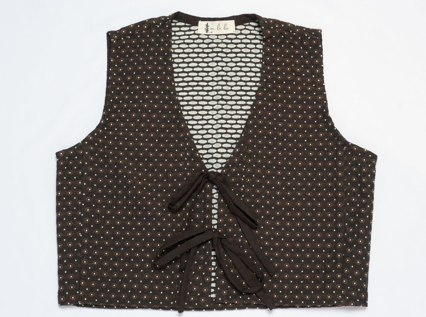 Dahlia waistcoat top - Size XS/8